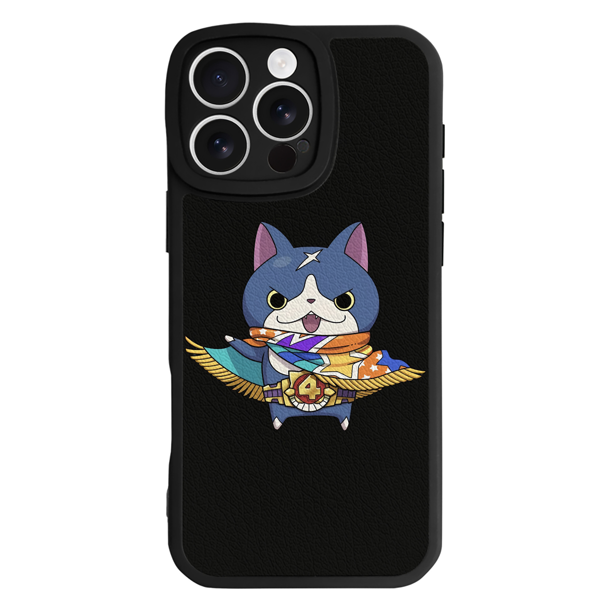 （画像用） 妖怪ウォッチ Yo-kai Watch 【iPhone 16シリーズ対応】シリコンスマホケース（レザー調） 材質：シリコン